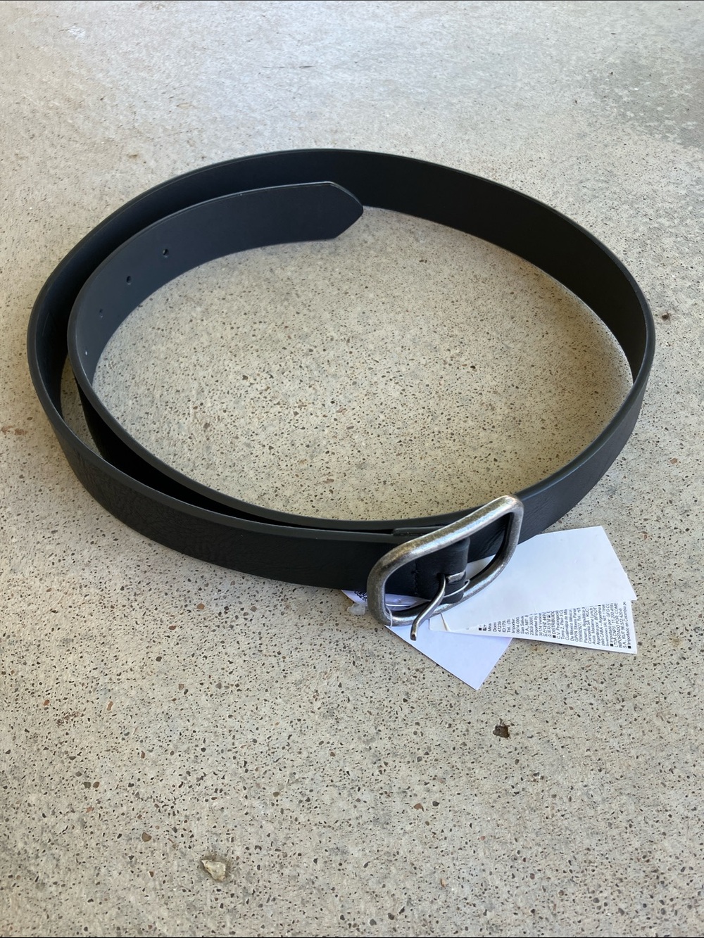 GAP Black Synthetic Classic Belt, L